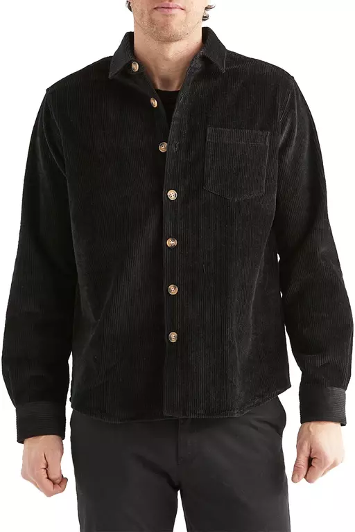 DIDRIK OVERSHIRT SVART