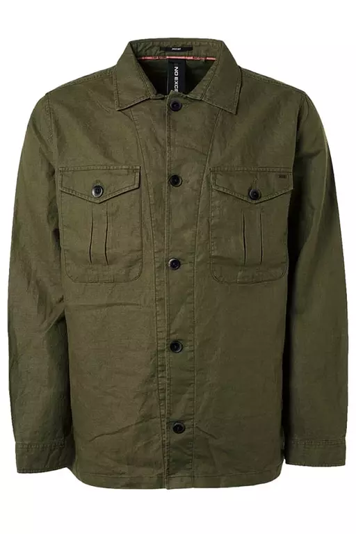 EMILIO OVERSHIRT LINNE GRÖN