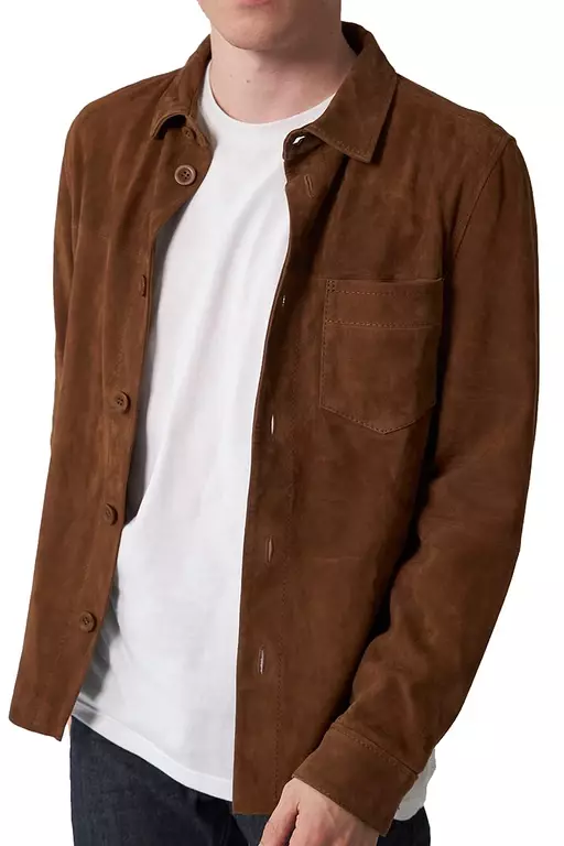 ELIAS OVERSHIRT MOCKA KAFFE