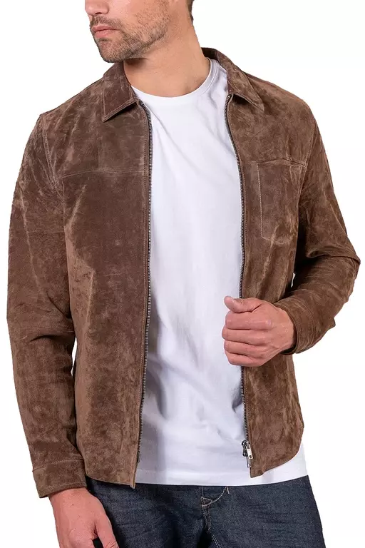 CLARK OVERSHIRT MOCKA TOBACCO